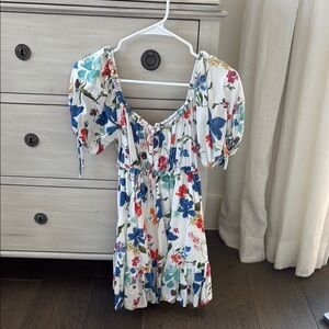 Floral Puff Sleeve Dress
